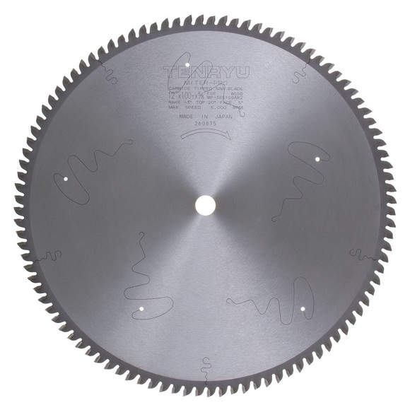 Tenryu MP-305100AB2 12" Carbide Tipped Saw Blade - 100 Tooth ATAFR Grind - 5/8" - Picture 1 of 5